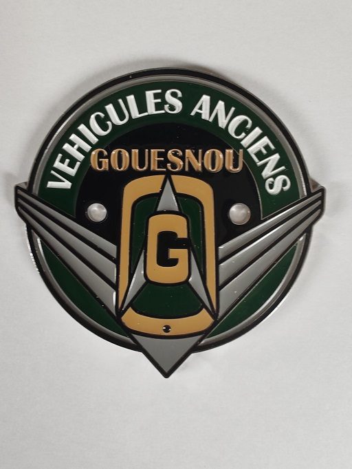 Vente goodies plaque club vehicules anciens Gouesnou